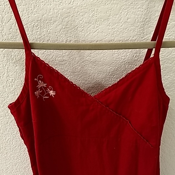 American eagle red dress sz 0 - Picture 2 of 6